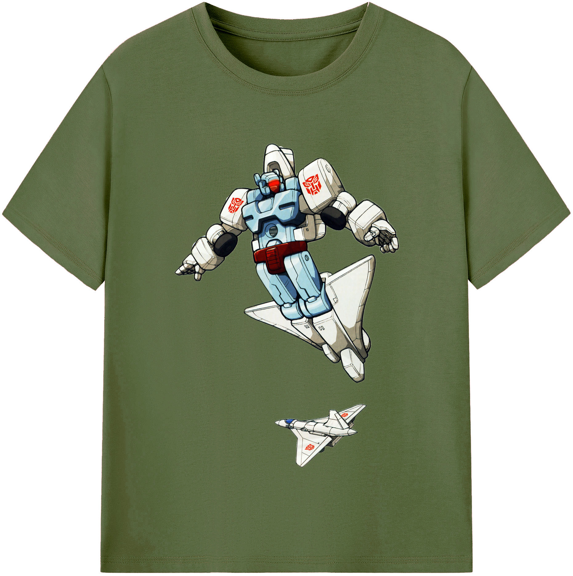 （画像用）  綿100％半袖Tシャツ（フロントプリント）